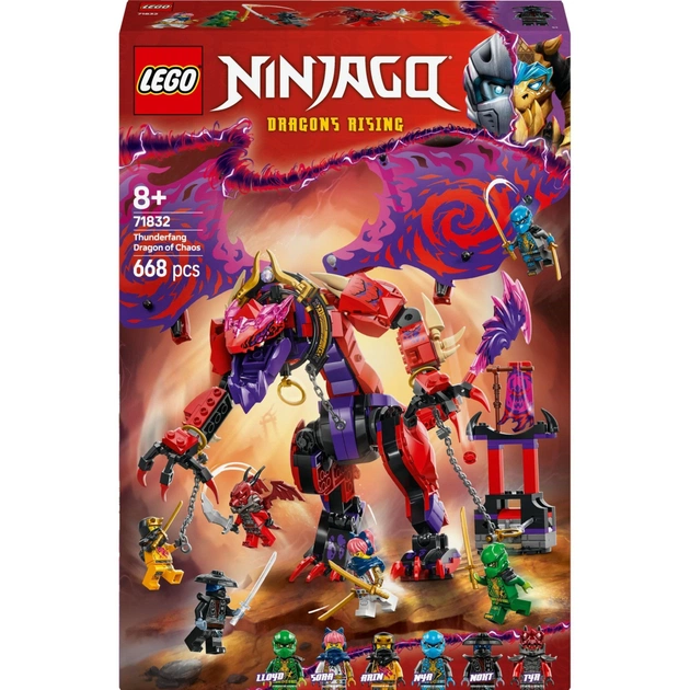 Конструктор LEGO Ninjago Громовержець Дракон Хаосу (71832) - зображення 1