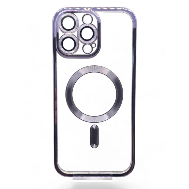 Чехол для мобильного телефона BeCover TPU Chrome Case (MagSafe) для Apple iPhone 16 Pro Purple (712084) - изображение 1