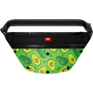 Поясна сумка-бананка для собак WAUDOG Textile "Авокадо" 33х17х10 см (5697) зображення 1