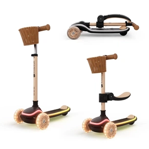 Самокат Kinderkraft 2-в-1 Raket Up Beige (KRRAUP00BEG0000) (5902533930975) изображение 1