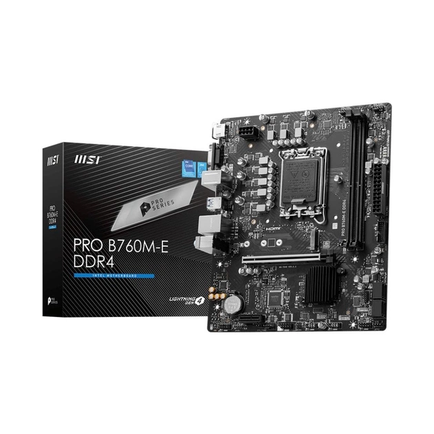 Материнська плата MSI PRO B760M-E DDR4 - зображення 1