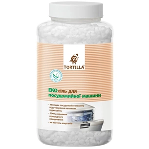 Соль для посудомоечных машин Tortilla Эко 1 кг (4820178061063) изображение 1