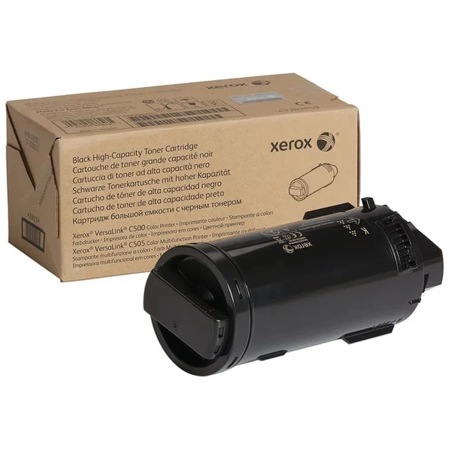 Тонер-картридж Xerox VL C50X black 12K (106R03876) - изображение 1