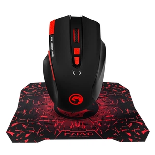 Мишка Marvo G928+G1 USB Black зображення 1
