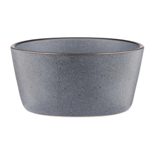 Салатник Ardesto Fasano 700мл, 15.1см, кераміка, сірий темний (AR0315FDG) зображення 1