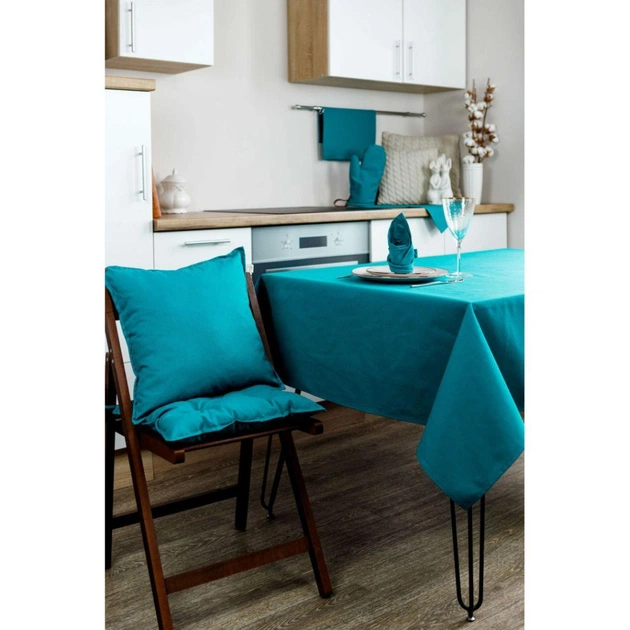 Наволочка Прованс декоративна 42х42 см Бірюза (4823093421271) - picture 4