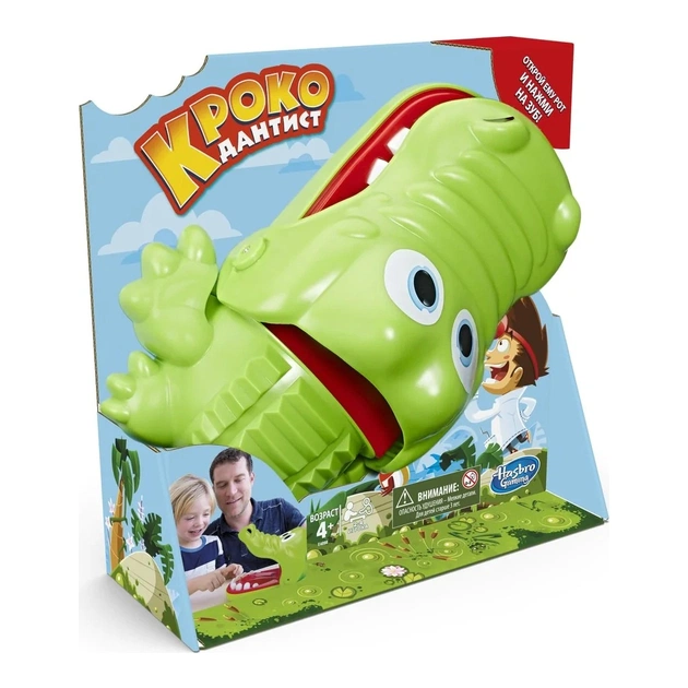Настольная игра Hasbro Кроко Дантист (E4898) - изображение 1