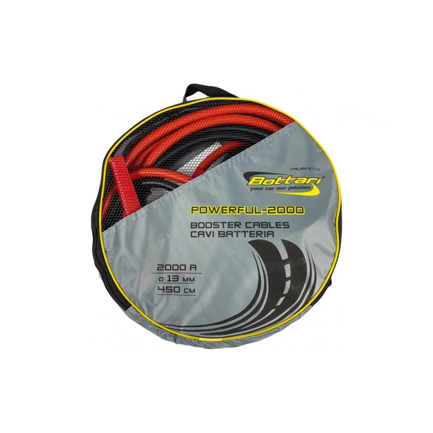 Дроти для запуску для автомобіля Bottari 2000A 4,5м "POWERFUL 2000" (30655-IS) - picture 9
