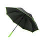 Парасоля Optima Promo Next тростина автомат, чорно/зелена (O98505) - зменшене зображення 1