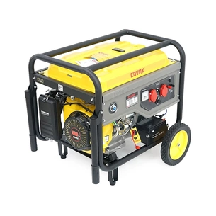 Генератор COVAX CV10000LD-E2, 7.0kW, 220V, 50Hz, DC12V, 18HP, ручний/електро стартер, 25L (CV10000LD-E2) зображення 1