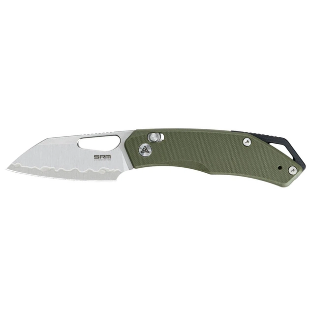 Нож SRM Cub, Green G10, Satin (261M-GP2) - изображение 1