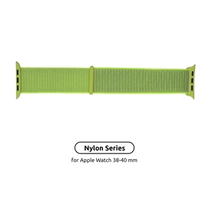 Ремінець до смарт-годинника Armorstandart Nylon Band для Apple Watch 42 (Series 11-10)/41/40/38 Light Green (ARM57849) зображення 1