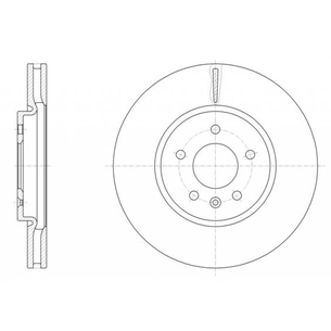 Гальмівний диск REMSA 61541.10 зображення 1