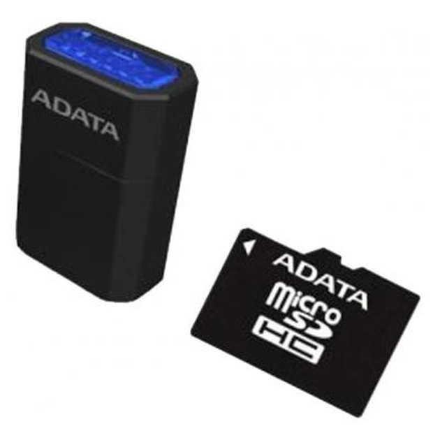 Карта пам'яті ADATA 32GB microSDHC Class 4 (AUSDH32GCL4-RM3BKBL) - изображение 1