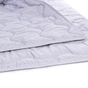 Ковдра MirSon антиалергенна EcoSilk всесезонна №9007 Eco Light Gray 172x205 см (2200005994351) - зменшене зображення 8