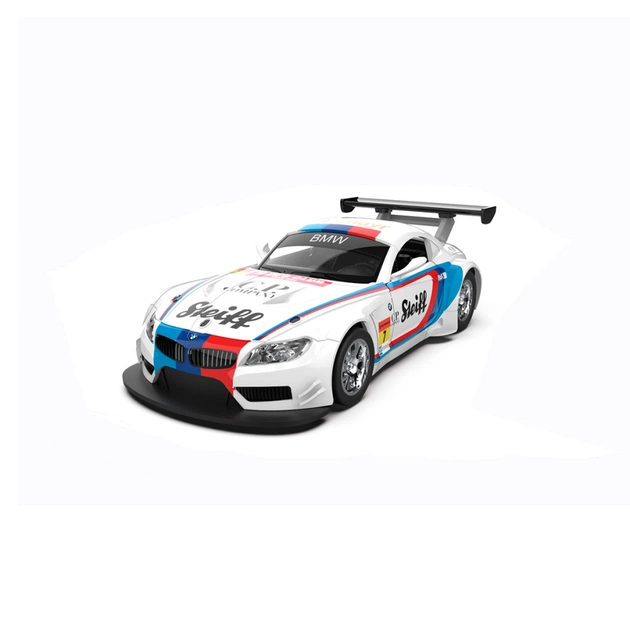 Масштабная модель автомобиля TechnoDrive BMW Z4 GT3 Белая (250255) - изображение 1