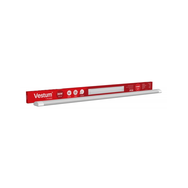 Светильник Vestum LED 1,2м 36W 6500K 220V IP20 (1-VS-6002) - изображение 1