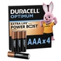 Батарейка Duracell Optimum AAA лужні 4 шт. в упаковці (5015596) - зменшене зображення 1