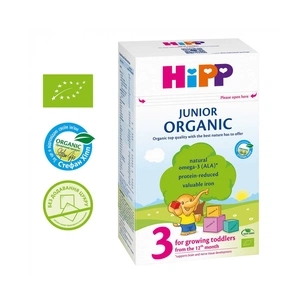 Дитяча суміш HiPP молочко Organic 3 +12 міс. 500 г (9062300139331) зображення 1