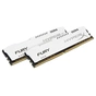 Модуль пам'яті для комп'ютера DDR4 16GB (2x8GB) 2666 MHz HyperX Fury White Kingston Fury (ex.HyperX) (HX426C16FW2K2/16) - зменшене зображення 2
