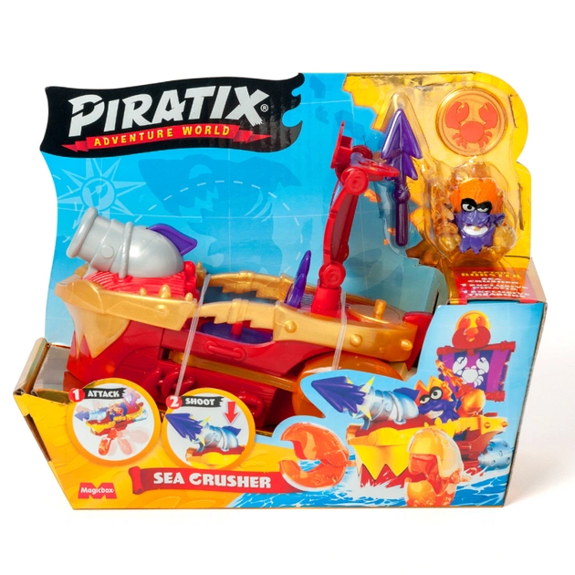 Игровой набор Piratix S Пиратский корабль Морской громовик (PPXSP114IN20) - изображение 1
