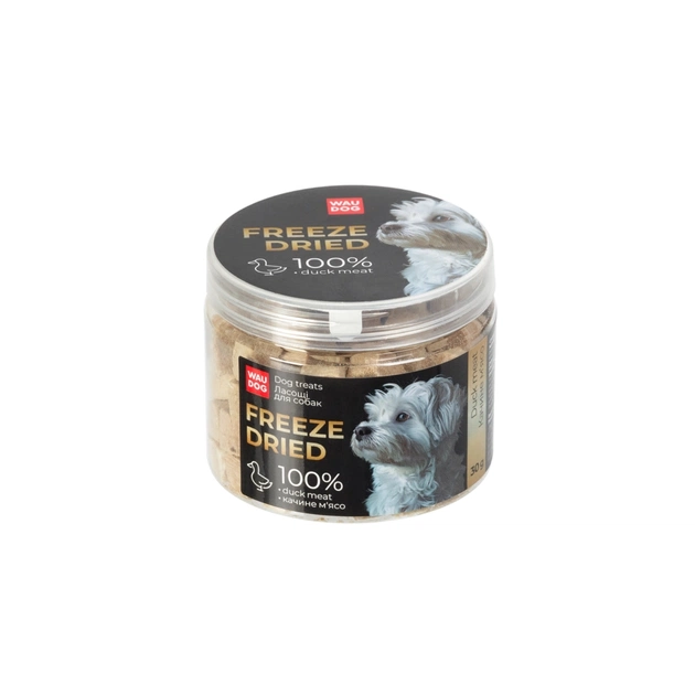Лакомство для собак WAUDOG Treats Freeze dried Утиное мясо 30 г (2018) - изображение 1