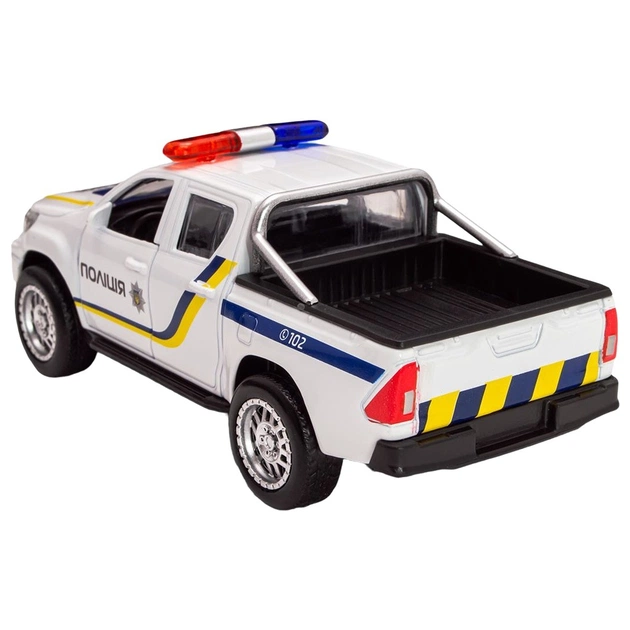 Машина TechnoDrive Toyota Hilux Полиция (KM250426) - изображение 7