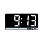 Настільний годинник Kite електронний цифровий, чорний (K24-488-1) - зменшене зображення 1