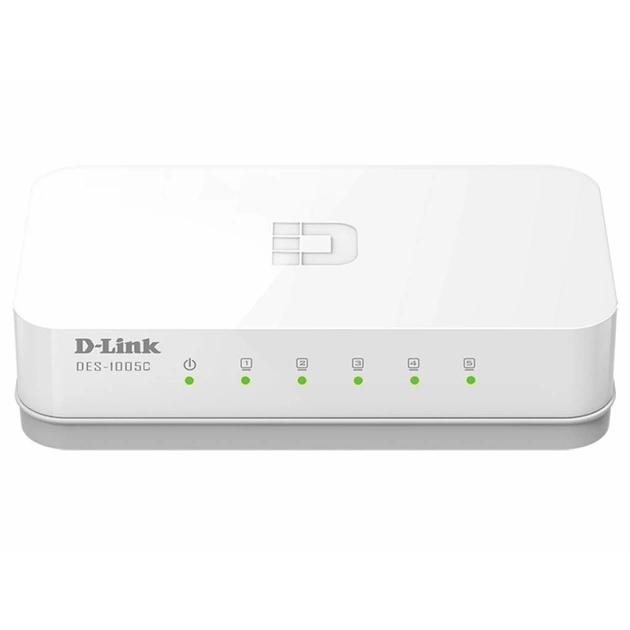 Комутатор мережевий D-Link DES-1005C - зображення 1