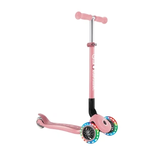 Самокат Globber Primo Foldable Lights колеса з підсвіткою до 50 кг 3+ Пастельно-рожевий (432-211-3) зображення 1