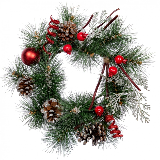 Різдвяний вінок YES! Fun Різдвяна казка D15 см (904913) - picture 1