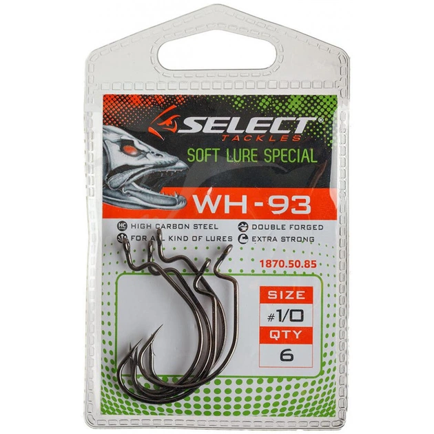 Гачок Select WH-93 10/0 (2 шт/уп) (1870.52.19) - picture 2