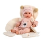 Лялька Llorens Recien Nacida Llorona Osito Rosa, 36 см (63644) - зменшене зображення 2
