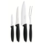 Набір ножів Tramontina Plenus Black 4 шт (23498/031) - зменшене зображення 1