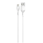Дата кабель USB 2.0 AM to Lightning 2.0m 2A white Grand-X (PL-02W) - зменшене зображення 1