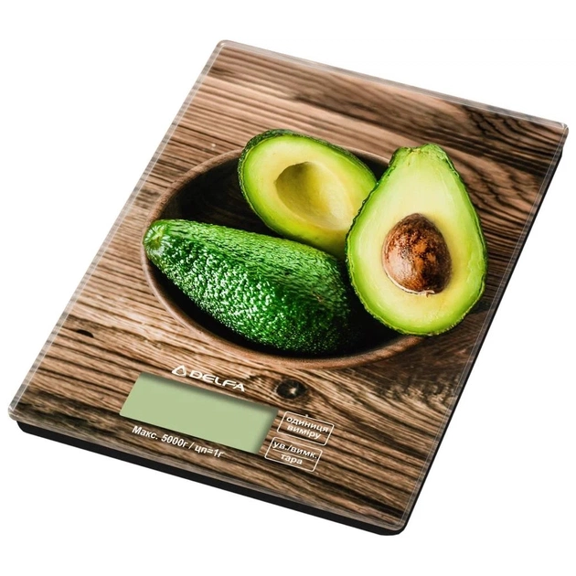 Ваги кухонні Delfa KS2215 Avocado - изображение 1
