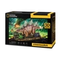 Пазл Cubic Fun 3D National Geographic Dino Стегозавр (DS1054h) - зменшене зображення 1