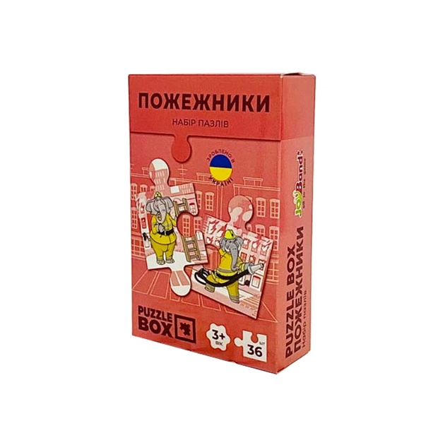 Пазл JoyBand набор Пожарные 36 элементов (PB04) - изображение 1