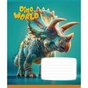 Тетрадь Школярик Star Dino world 12 листов клетка (012-3664K) - уменьшенное изображение 4