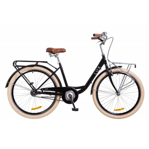 Велосипед Дорожник 26" LUX 2018 14G рама-17" St чорний (OPS-D-26-033) зображення 1