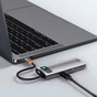 Концентратор Baseus USB3.1 Type-C to USB Type C PD 100W/HDMI 4K 60 Hz/3*USB 3.2 Gen1 5in1 (CAHUB-CX0G) - уменьшенное изображение 11