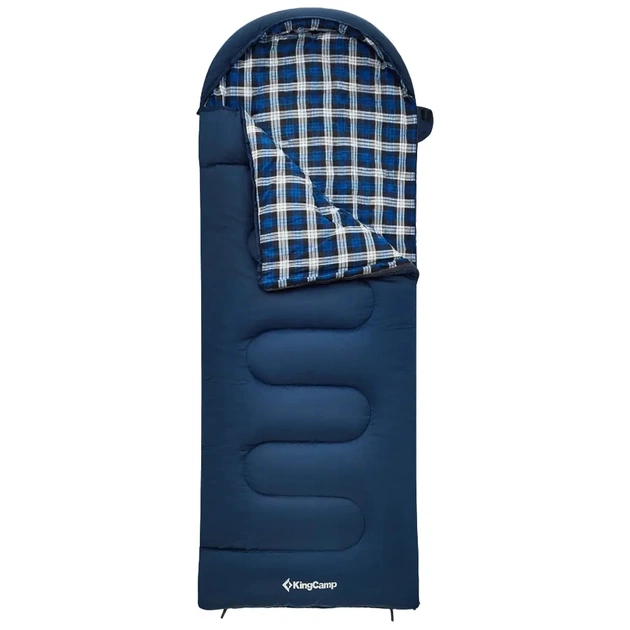 Спальний мішок KingCamp Cloud 300S Navy (KS2213_NAVY_L) - зображення 1