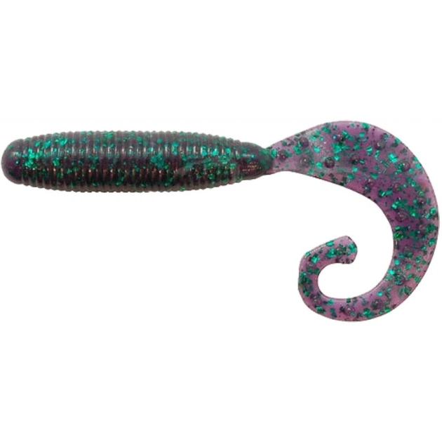 Силікон рибальський Reins FAT G TAIL GRUB 2" 012 Junebug 20шт (1552.00.41) - зображення 1