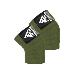 Бинт для спорту RDX на коліна K1 GYM Knee Wraps Army Green (WAH-K1AG) зображення 1