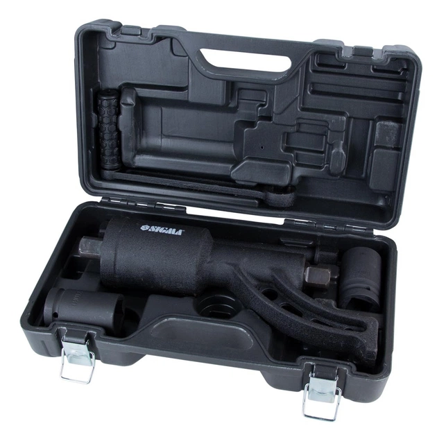 Гайковерт Sigma ручной 350мм, 6800Нм (1:68) с насадками 32, 33мм (6009021) - picture 5