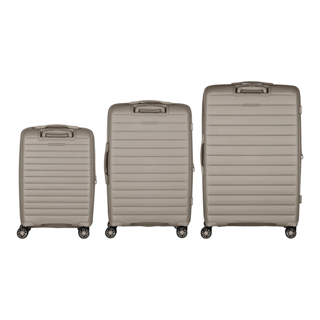 Набір валіз 2E Aero (L+M+S), сіро-коричневі (2E-SPP-AERO-SET3-TP) - зображення 4