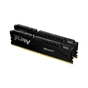 Модуль пам'яті для комп'ютера DDR5 32GB (2x16GB) 6000 MHz Fury Beast Black Kingston Fury (ex.HyperX) (KF560C36BBE2K2-32) - зменшене зображення 2