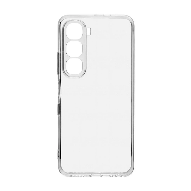 Чохол до мобільного телефона BeCover Silicone Infinix Hot 60 5G (X6726) / 60i 4G (X6728) Transparent (714402) - зображення 1