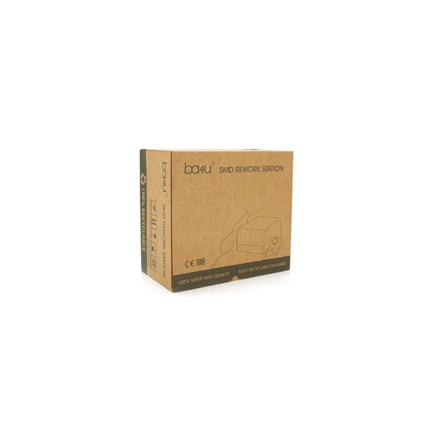 Паяльна станція Bakku BK-601D+ цифрова індикація, фен, паяльник (BK-601D+) - picture 7