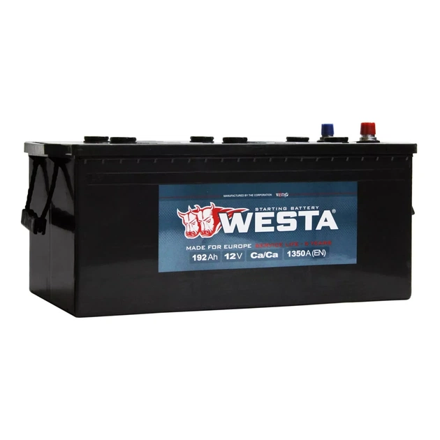 Аккумулятор автомобильный Westa 6CT-192 А (3) - изображение 1